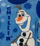 Disney Frozen Olaf Chillin' Blue 2 Piece Fleece Pajama Set