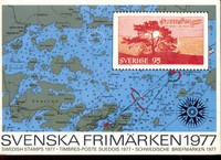 SCHWEDEN JAHRESMAPPE 1977 ** MNH