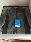 NWT COLUMBIA ZIP FRONT FLEECE BABY JACKET GRAY SIZE 12-18 MONTHS