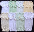 Baby Boy Girl Gender Neutral 0/3 Months Sleep Gowns Pajamas Clothes Lot