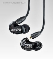 Shure SE215 In-Ear only Headphones - Black .... BRAND NEW !!!