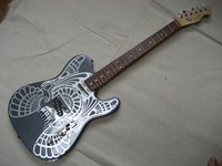 Squire/Fender Telecaster-Umbau_Typ: "Art Deco"_nacked version_Guitar_E-Gitarre