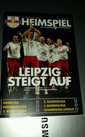 Programmheft RB Leipzig / Oberliga 2009 - 2010 / Leipzig steigt auf - Bundesliga