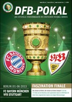 DFB-Pokalfinale 01.06.2013 FC Bayern München - VfB Stuttgart in Berlin +Poster