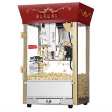 Popcorn Oil Movie Machine Popper Maker Kettle Commercial Vintage Style Supplies