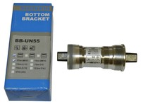 Shimano 4-Kant Innenlager BB-UN55 BSA 68 - 107/110/113/115/118/122,5/127 mm