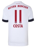 Trikot Adidas FC Bayern München 2015-2016 Away - Douglas Costa [164 bis 3XL] FCB