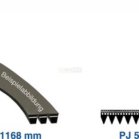 Keilrippenriemen 1168PJ5 Keilriemen