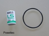 Batterie Set für / Battery Kit for SUUNTO Favor Lux S, Solution Alpha Nitrox