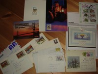 2 Sonderblöcke aus1984und diverse Ganzsachen& Karten