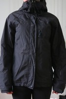 H&M Sport Snowboard / Winterjacke Damen Gr 34 SX / Schwarz mit Daumenloch