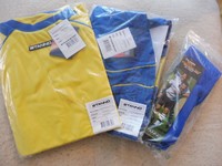 14 Stanno Trikot Trikotsatz XL kurzarm gelb/blau 