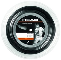 Head Sonic Pro  1,25 mm 200m Rolle schwarz Neu 1m= 0,34 €