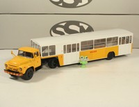 1:43 Airport ZIL 130 mit Sattelauflieg Bus APPA-4 SSM USSR UdSSR DDR russian