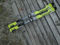 Fischer World Cup GS/RC4 123cm m.Marker Bindung M 3.1/Skala-Z-Wert:2,5-9