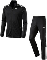 Adidas Herren Trainingsanzug ESS 3S PES Track Suit Climalite Schwarz S22636 NEU