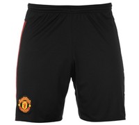 Adidas Manchester United Auswärts Away Shorts Hose Schwarz 2015 2016 Neu