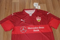 Puma VfB Stuttgart Auswärts Away Trikot 2016 2017 Rot alle Größen Neu