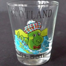 Scotland Nessie Shot Glass