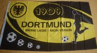 Dortmund 1909 Meine Liebe Mein Verein Fußball Fanflagge Fan Fahne 90 x 150 cm