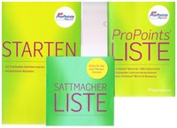 WEIGHT WATCHERS PROPOINTS LISTE MIT SATTMACHER LISTE UND STARTEN HEFT SUPER WOW.