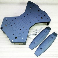 Pletscher Kunststoff 3 Punkt Adapterplatte für Pletscher System Gepäckträger