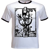 Mens Bruce Lee Inspired Enter The Dragon, Hans Tournament Fitted T Shirt 