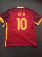 Trikot AS Rom, Nr. 10 TOTTI, Saison 2015/2016, NEU, Nike, L