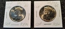 2015 P&D 50C Two-Coin Clad Kennedy Proof Half Dollar Set Uncirculated