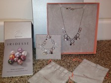 Iridesse Tiffany & Co. Pearl Sterling Silver Necklace & Bracelet Set Collectible