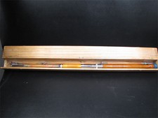 Vintage Ebisu Japan Fishing Rod 2 Piece In Wood Box