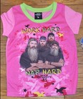 Duck Dynasty Short Sleeve Sleepwear Top Pajama PJ Girls Size 4/5 Small