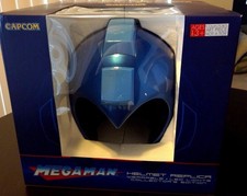 Capcom Cosplay MEGA MAN Helmet Replica - Wearable - IN HAND - COLLECTIBLE !!
