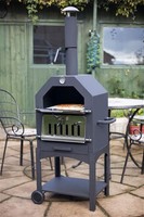 Buschbeck Pizzaofen / Holzkohlegrill Italia 167x56x40cm
