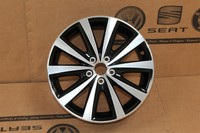 SINGLE 16" Syenit alloy wheel VW Polo 2010-15 6R0601025N New genuine Audi part
