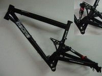 Be One Nirvana 1.0 Fully MTB Rahmen Vollgefedert 100mm 48cm (19") schwarz