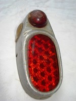 altes Rücklicht Glas Katzenauge FEK Oldtimer Reflektor für Fahrrad Moped 