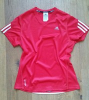 Adidas climacool Funktionsshirt Laufshirt Sportoberteil rot Gr. 40 für Damen 