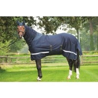 HKM Ekzemerdecke Fliegendecke mit festem Halsteil und Ohren sehr stabil 115 -165