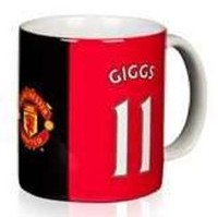 Manchester United FC Original Kaffee-Tasse Becher Giggs NEU OVP MUG