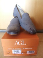 Attilio Giusti Leombruni Loafer Slipper Budapester Gr.41 NP 199,-€ Neu