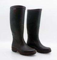 Aigle Damen Stiefel Gummistiefel Kautschuk grün Gr. 37