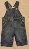 OSHKOSH 6 MONTH BLUE RED STITCHING OVERALLS ADORABLE!
