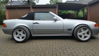 Mercedes SL R129 Azev Alufelgen 8,5 x 18 & 10 x 18 Räder 245/40--285/35 kein AMG