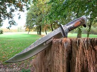Jagdmesser Messer Knife Bowie Buschmesser Coltello Cuchillo Couteau Huting Neu 