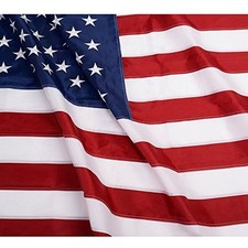 ANLEY® [Heavy Duty] American US Flag 3x5 Foot Nylon - Embroidered Stars and S...