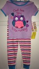 NWT Garanimals Owl 100% Cotton, Girls, Purple 2 Pc Pajama Set, SIze 18 Mo