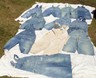 CHOOSE or PICK ONE...ADULT WORK FESTIVAL WORN OVERALL CUTOFF BIB SHORTS