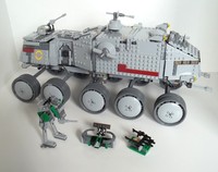 Lego Star Wars 8098 Clone Turbo Tank OVP & Bauanleitung BA no Figures