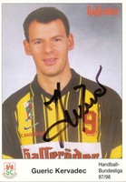Gueric Kervadec   Magdeburg 1997/1998 Handball Karte signiert - 264837